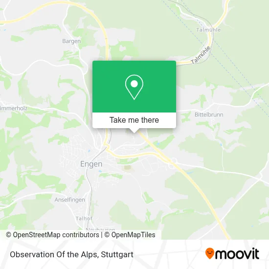 Observation Of the Alps map
