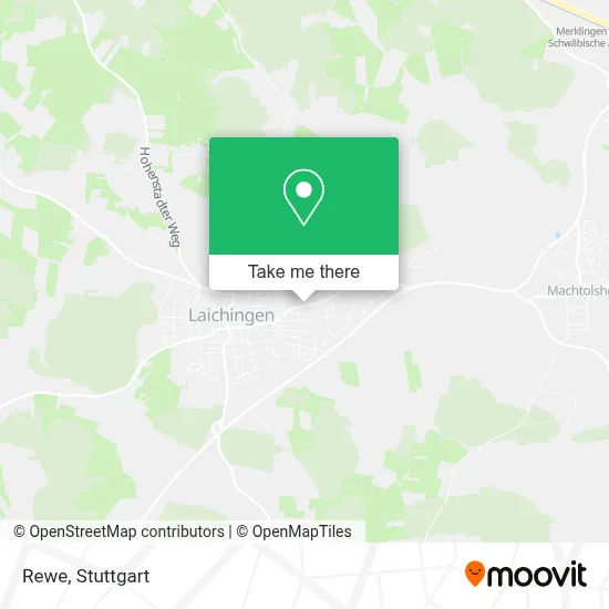 Rewe map