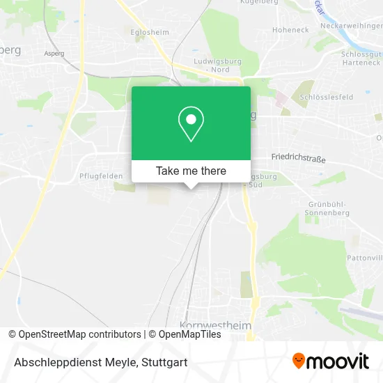 Abschleppdienst Meyle map