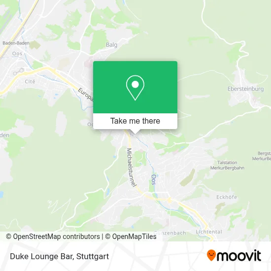 Duke Lounge Bar map
