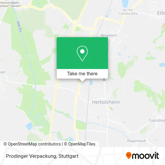 Prodinger Verpackung map