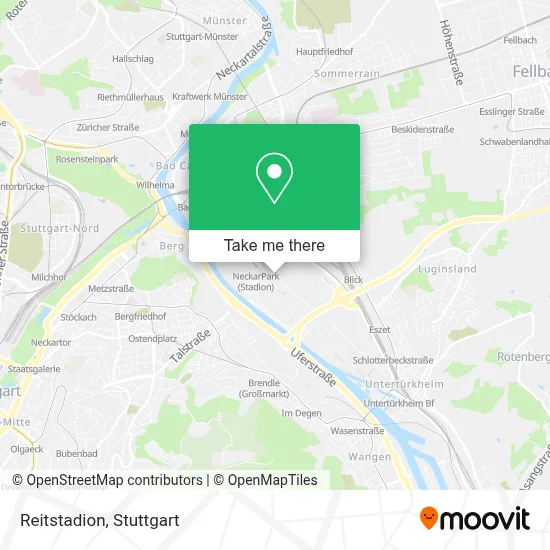 Reitstadion map