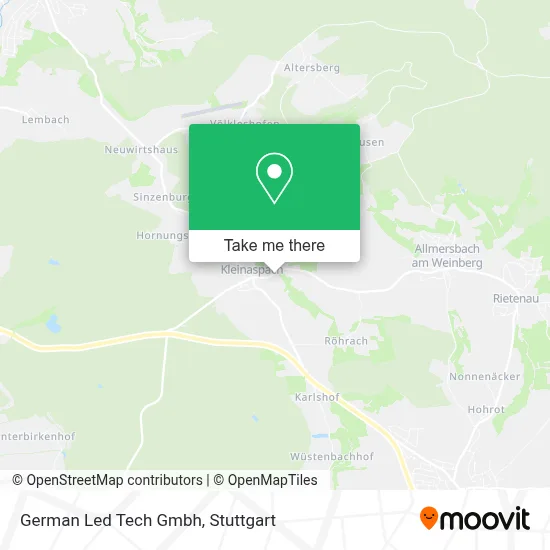 German Led Tech Gmbh map