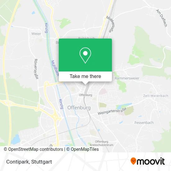 Contipark map
