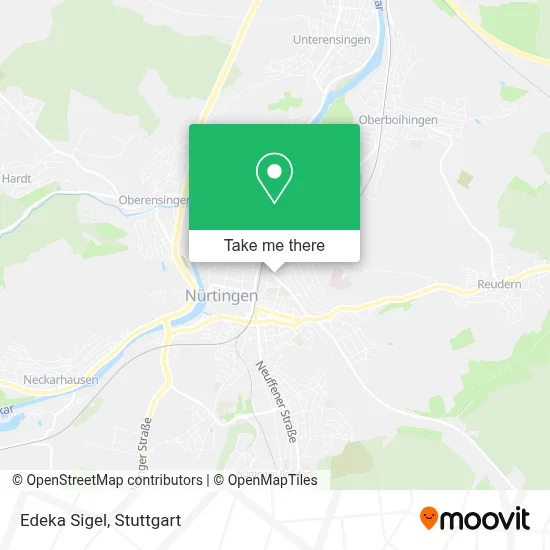Edeka Sigel map