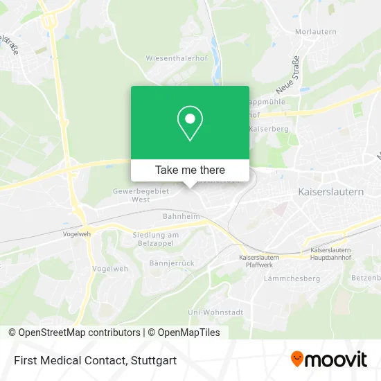 First Medical Contact map