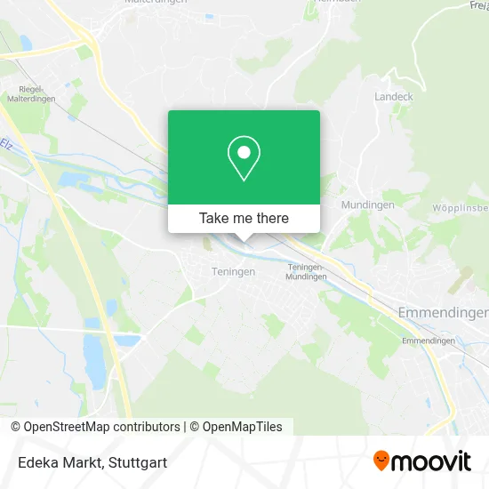 Edeka Markt map