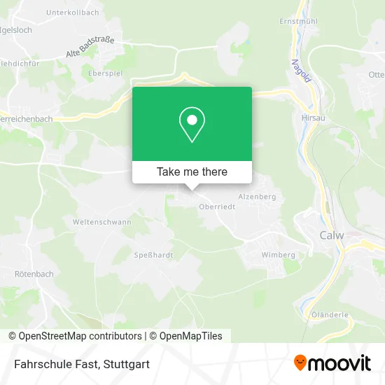 Fahrschule Fast map