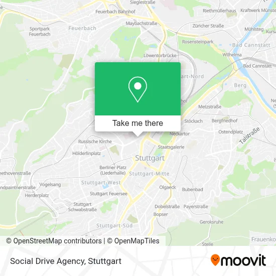 Social Drive Agency map