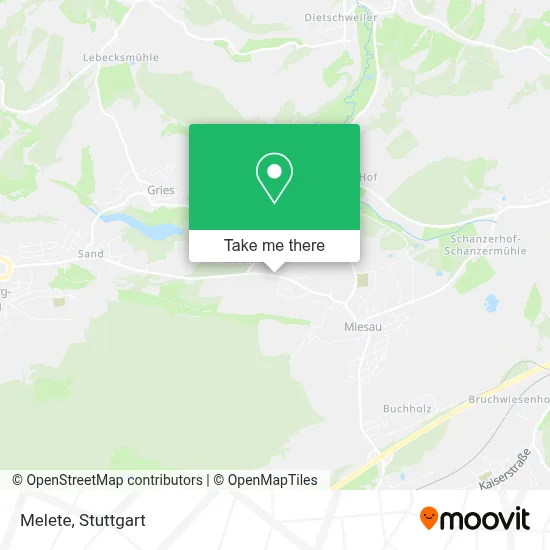 Melete map