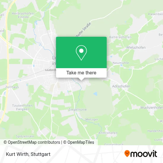 Kurt Wirth map