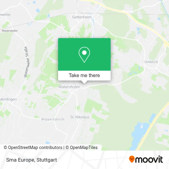 Sma Europe map
