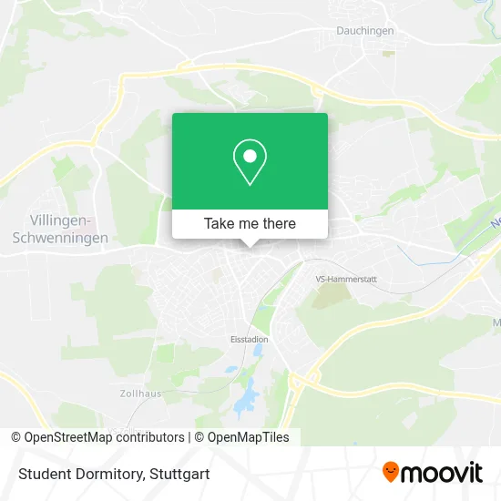 Student Dormitory map