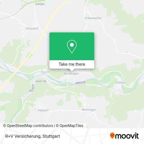 R+V Versicherung map