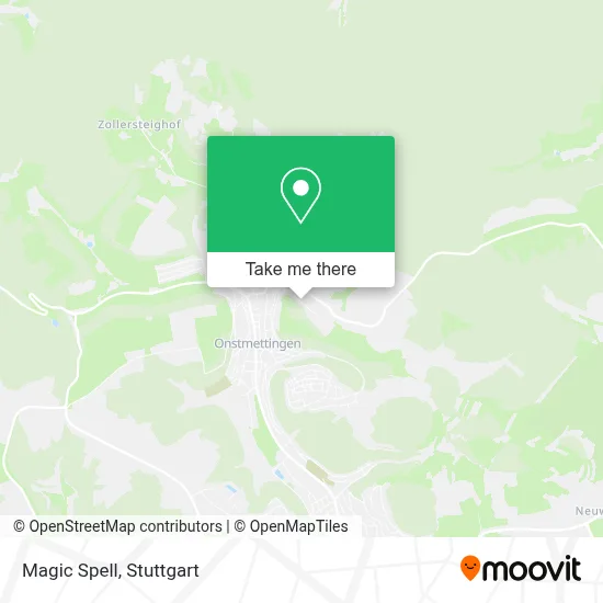 Magic Spell map