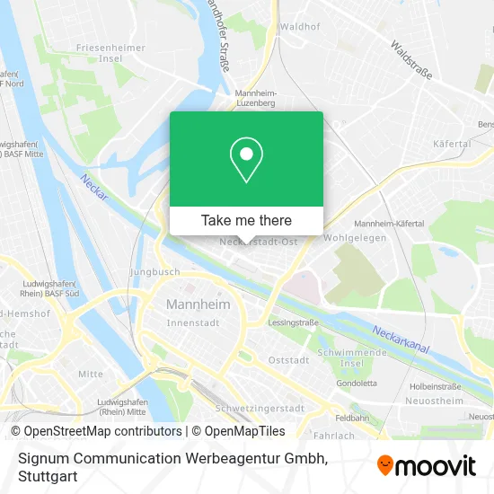 Signum Communication Werbeagentur Gmbh map