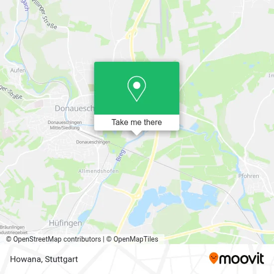 Howana map
