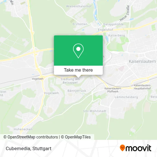 Cubemedia map
