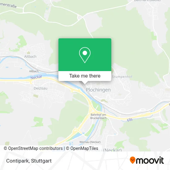 Contipark map
