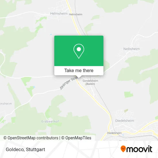 Goldeco map