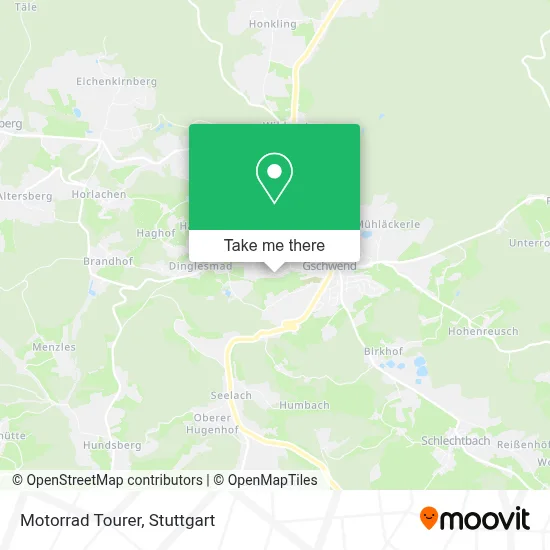 Motorrad Tourer map