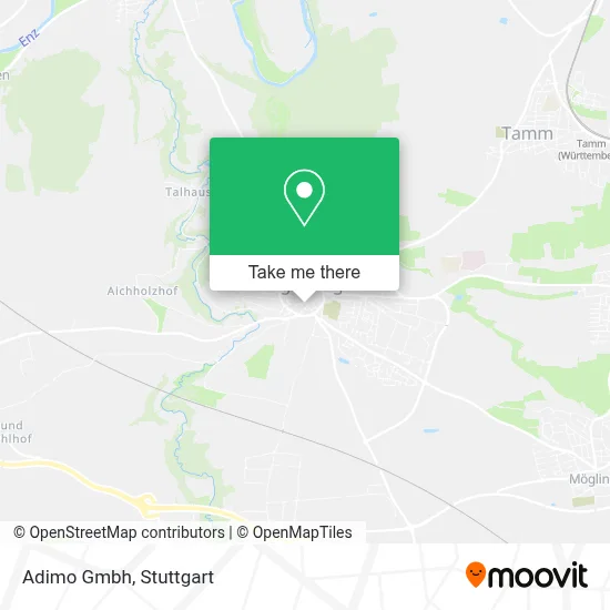 Adimo Gmbh map