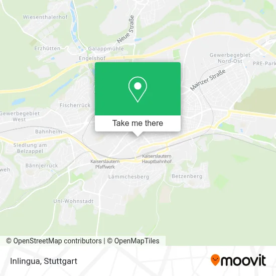 Inlingua map