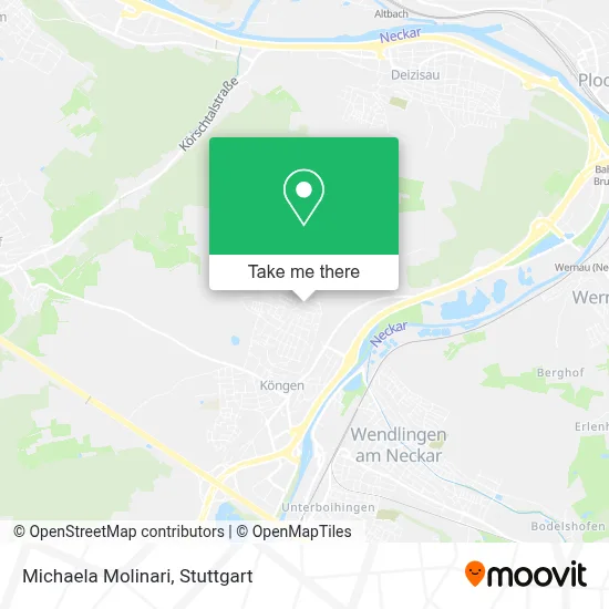 Michaela Molinari map