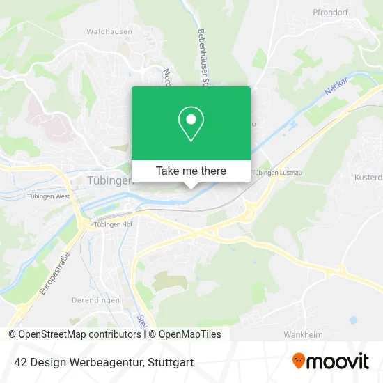 42 Design Werbeagentur map