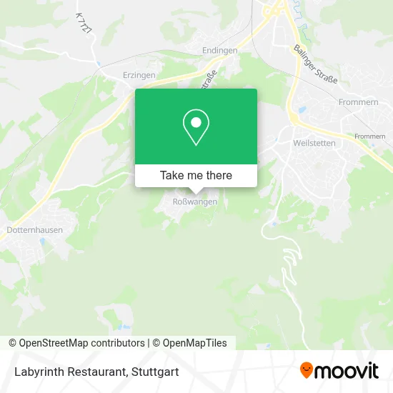 Labyrinth Restaurant map
