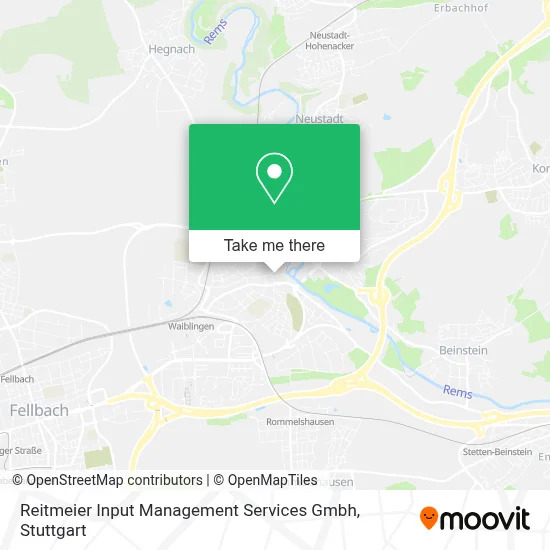Reitmeier Input Management Services Gmbh map