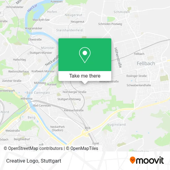 Creative Logo map