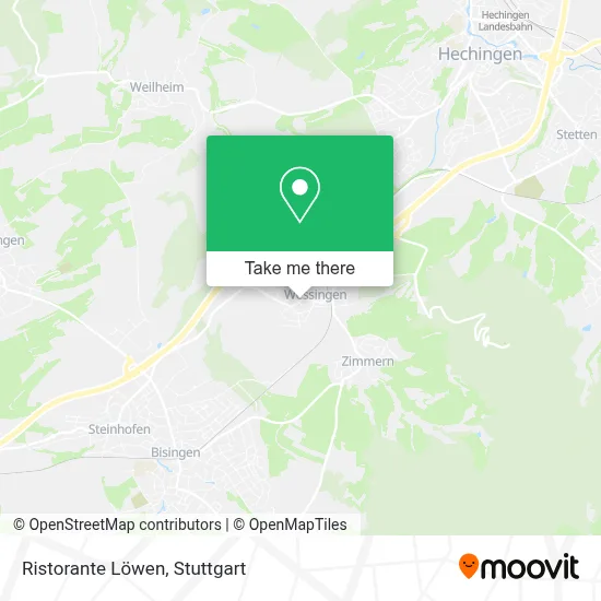 Ristorante Löwen map