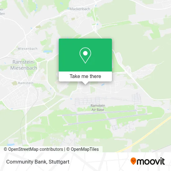 Community Bank map
