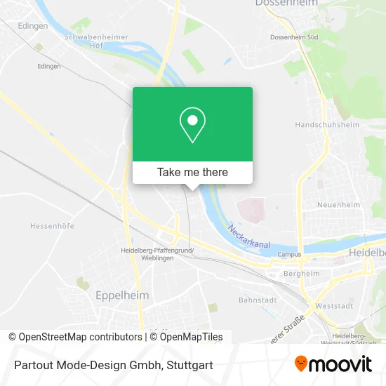 Partout Mode-Design Gmbh map