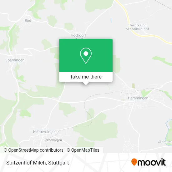 Spitzenhof Milch map