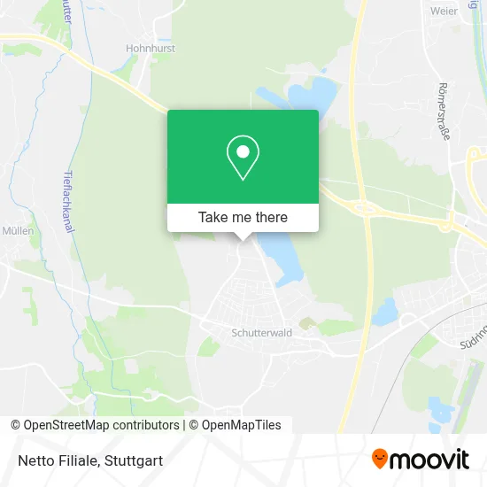 Netto Filiale map