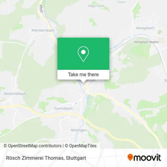Rösch Zimmerei Thomas map