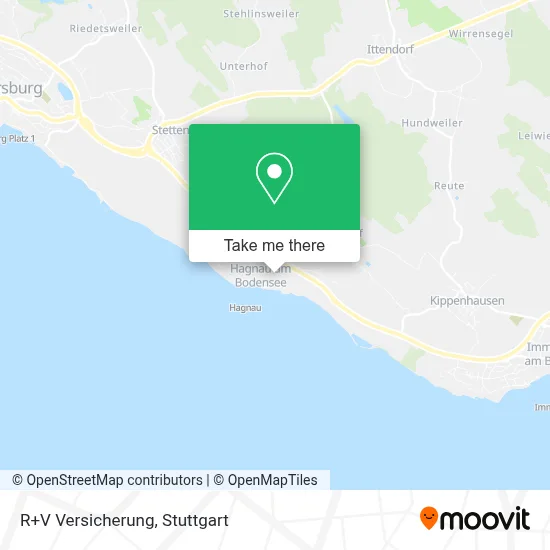 R+V Versicherung map