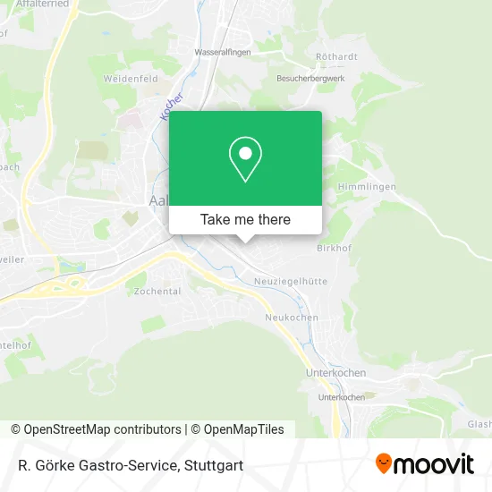 R. Görke Gastro-Service map