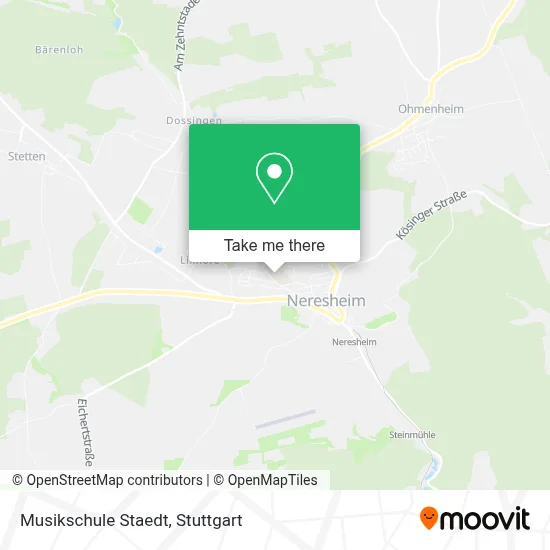 Musikschule Staedt map