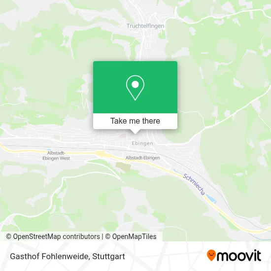 Gasthof Fohlenweide map