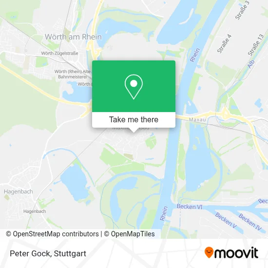 Peter Gock map