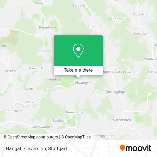 Hangab - Inversion map