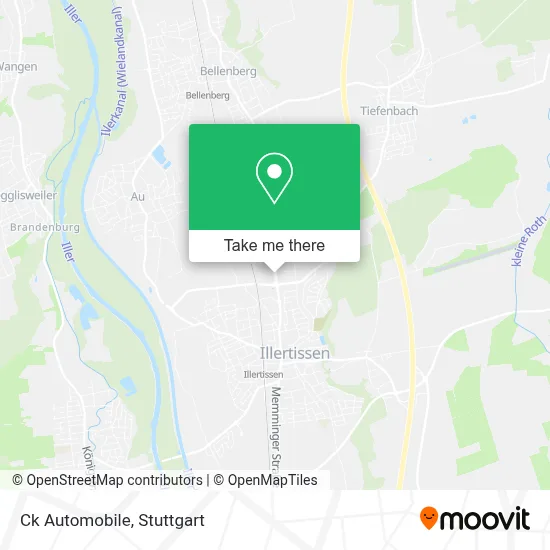 Ck Automobile map