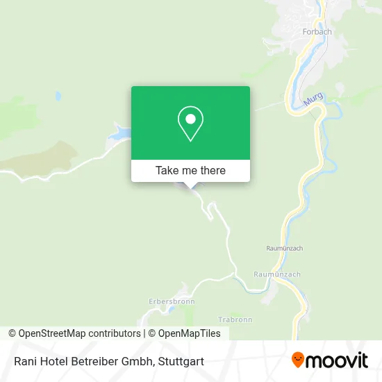 Rani Hotel Betreiber Gmbh map