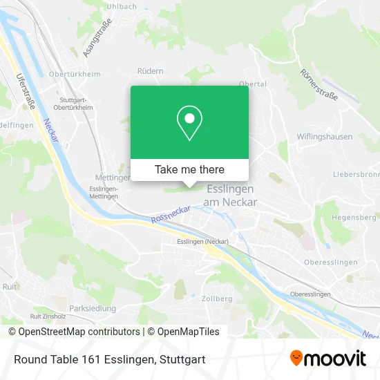 Round Table 161 Esslingen map