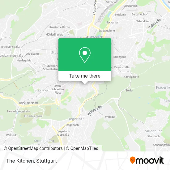 The Kitchen map