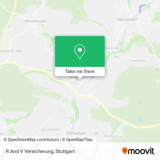 R And V Versicherung map