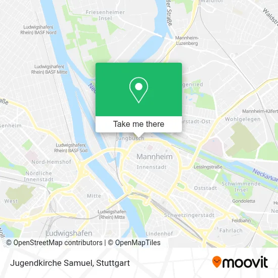 Jugendkirche Samuel map